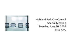 Special Council Meeting Tuesday, June 30, 2026 1:30 p.m.