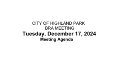 Brownfield Redevelopment Authority Agenda - 12/17/24